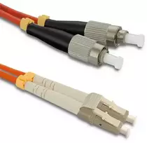 Qoltec Pluošto optinio kabelis LC/UPC - FC/UPC OM2 5m
