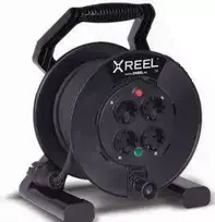 PCE Xreel 250 ritės ilgintuvas, 4 lizdai, 30 m (92501T48163)