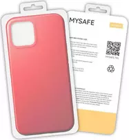 Dėklas MYSAFE CASE SKIN IPHONE 12 PRO MAX CORAL BOX