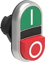 Lovato Electric Dvivietis žalias / raudonas O- ir pats grįžimas / butas (LPCB7223)