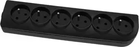 Elgotech GN- 60 ACID 6X Z / U ROUND 16A BLAKK - GN- 60-2