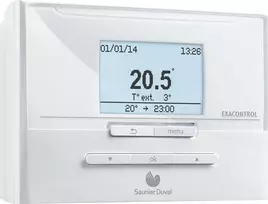 Saunier Duval Temperatūros reguliatorius su savaitiniu programuotoju Exaco Ntrol E7 (S0020118088)