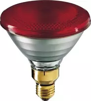 Philips infraraudonųjų spindulių šildytuvas 100W InfraRed PAR-38IR raudonas