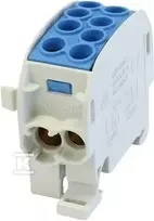 Simet Paskirstymo blokas - atšaka Al/Cu SCB 35 (80210) SIMBLOCK mėlyna 81502003