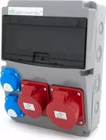 ELS Elektrotechnika Statybiniai skirstomieji įrenginiai 32A/5P + 16A/5P + 2*GS 230V, 11NO211