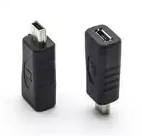 PremiumCord USB adapteris USB2.0 Micro B – USB2.0 Mini 5PIN (F/M)