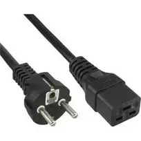 PremiumCord maitinimo laidas su IEC 320 C19 jungtimi