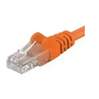 PremiumCord PremiumCord Patch kabelis UTP RJ45-RJ45 CAT6 0,25m oranžinis