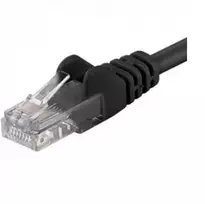 PremiumCord PremiumCord Patch kabelis UTP RJ45-RJ45 CAT6 0,25m juoda