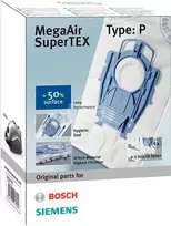Dulkių siurblio maišelis Bosch BSH BBZ 41FP Maišelių rinkinys + filtras BSG8