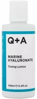 Q+A Marine Hyaluronate Toning Lotion Drėkinamasis veido tonikas, 100 ml