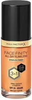 Max Factor Facefinity All Day Flawless makiažo pagrindas moterims 30 ml, spalva: N84 Soft Toffee