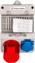 Tarel maitinimo komplektas 32A / 400V 4P + 10 / 16A 250V + pagrindinė plokštė 5x6mm2 6165-130 - 6165-130