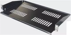 Fiksuota lentyna TOTEN skirta G-serijai, 1U, 266,7mm gylio, 475mm gylio ir aukštesnėms spintoms / 19-FH16G
