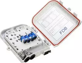 IP65 sandari abonentinė skydinė (8xSC simplex / 8xLC duplex) su rakto spyna, 8 šviesolaidžiai, ALANTEC