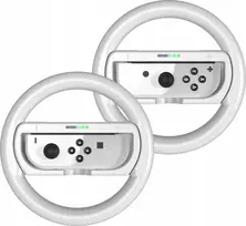 jys 2x Vairas + Laikiklis 2w1 Do Nintendo Switch Oled I Nintendo Switch / Baltas
