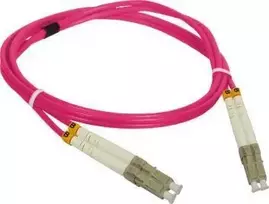 „a-lan Alantec FOC-LCLC-5MMD-1-4 InfiniBand/šviesolaidinis kabelis 1 m LC violetinis