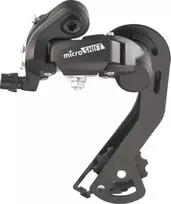 Microshift Przerzutka Tylna MICROSHIFT, 6-7.rzędowa(2/3x6/7), Kompatybilna su Shimano, Długi Vežimėlis, Max. Režimas 28-30T, Min. Režimas 13-14T, Talpa 43T (NEW)