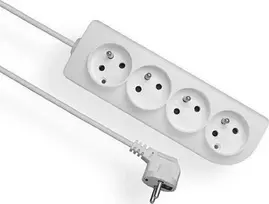 Elgotech CLASSIC 4- lizdas plėtiklis nuo 1.5m / OMY 3x1.5 / juoda PSN-401.5-1.5-2