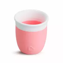 MUNCHKIN silikoninė gertuvė, C'est, koralinė, 60ml, 90057