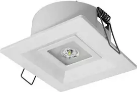 AWEX avarinis šviestuvas LOVATO P ECO LED 3W 315lm (opt. atviras) 1h vienos paskirties AT baltas LVPO/3W/ESE/AT/WH - LVPO/3W/ESE/AT/WH