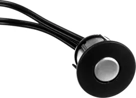 GTV pritemdomas jutiklinis jungiklis 12V 24W juodas fi 22x16mm skylei fi18 (AE-WDSC-10DIM)