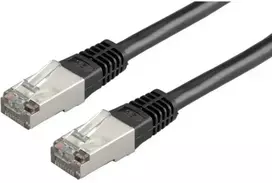 Value VERTĖ PatchCord S/FTP (PiMF) Cat.6 patch cable 3m juoda