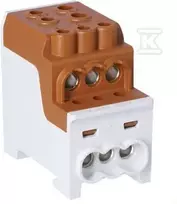 Simet Paskirstymo blokas Al/Cu SDB 200 (80030) SIMBLOCK ruda 81602015