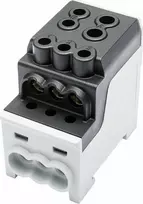 Simet Paskirstymo blokas Al/Cu SDB 200 (80030) SIMBLOCK juodas 81602007