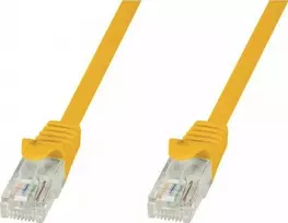 Techly Techly ICOC CCA5U-200-YET tinklo kabelis Geltonas 20 m Cat5e U/UTP (UTP)