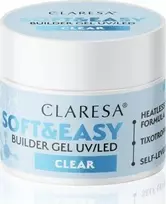 Activeshop Nagų priauginimo gelis Claresa Soft & Easy Builder Gel, Clear, 90 g