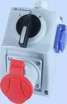 Elektromet Montavimo rinkinys su 4P L-0-P 32A IP54 lizdu (974013)