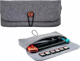 Pilkos spalvos JJC dėklas, skirtas Nintendo Switch