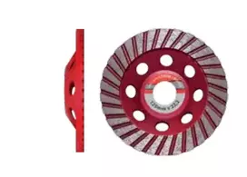 Modeco Betono šlifavimo deimantinis diskas 125mm - MN-78-413