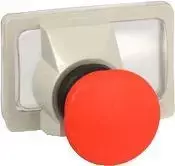 Schneider Electric 40mm saugos mygtukas apgaubams raudonai pasukti (GV2K011)