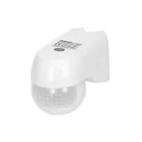 Orno 220-asis judesio jutiklis. 1200W, IP44, 3 montavimo galimybės, balta