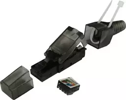 RJ45 UTP kištukas cat.6 POE+, MPTL, be įrankių, skirtas storam laidui 22-24 AWG ALANTEC