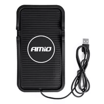 Belaidis indukcinis automobilinis įkroviklis 15 W amio-03145