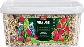 Vitapol Vitaline Visavertis ėdalas banguotoms papūgoms ir kitiems smulkiems dekoratyviniams paukščiams, 2,2kg kibiras