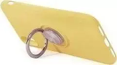 Dėklas Siliconering SILICONE RING HUAWEI P SMART 2021 Geltonas