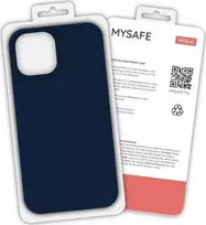 Dėklas MYSAFE SILICONE CASE IPHONE 12 PRO MAX DEEP NAVY BOX