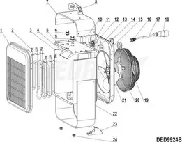 Dedra Termostatas wk-r11 40C 250V 16A