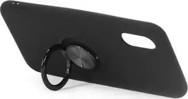 Dėklas Siliconering SILICONE RING XIAOMI REDMI NOTE 9 5G 2021 Juodas