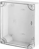 Elektro Plast Nasielsk Elektro-Plast INDUSTRIAL Hermetiška dėžutė n/t 340x270x106mm IP65 pilka, permatomas dangtelis 2725-01