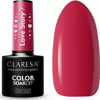 Activeshop Hibridinis nagų lakas Claresa Love Story 7, 5 g
