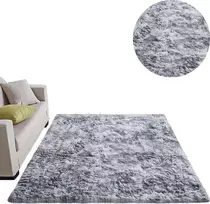 Strado Ombre Shaggy kilimas 140x190 cm tamsiai pilka