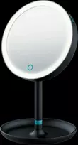 Beurer BS 45 meikkipeili, musta 17,5 cm, LED-valolla ja suurentavalla peilillä, paristokäyttöinen