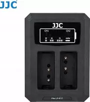 JJC Dviejų kanalų dvigubas USB įkroviklis, skirtas „Canon LP-e17“