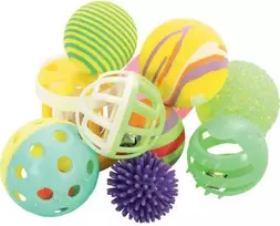 Kamuoliukai Zolux CAT TOY, įvairių spalvų