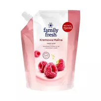 Drėkinamasis rankų muilas Family Fresh Hand Soap Avietė Refill, 750ml